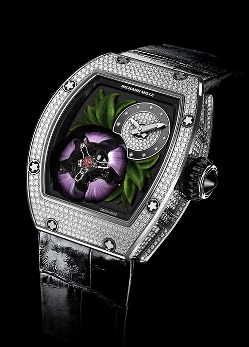 Jaeger-LeCoultre Rendez-Vous Celestial 約會系列星空腕錶。